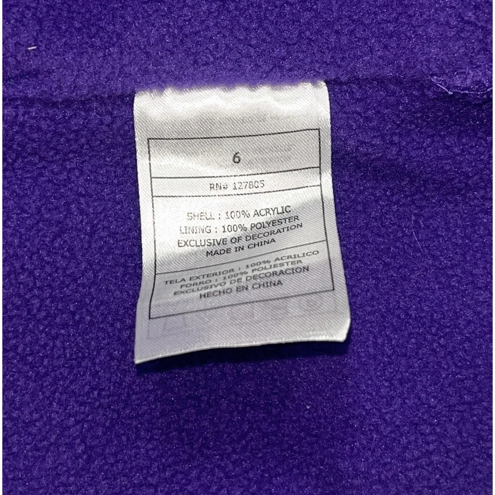 Snozu Knit Winter Snow Ski Beanie Hat Fleece Lined Blue Purple Ombre Youth 6‎